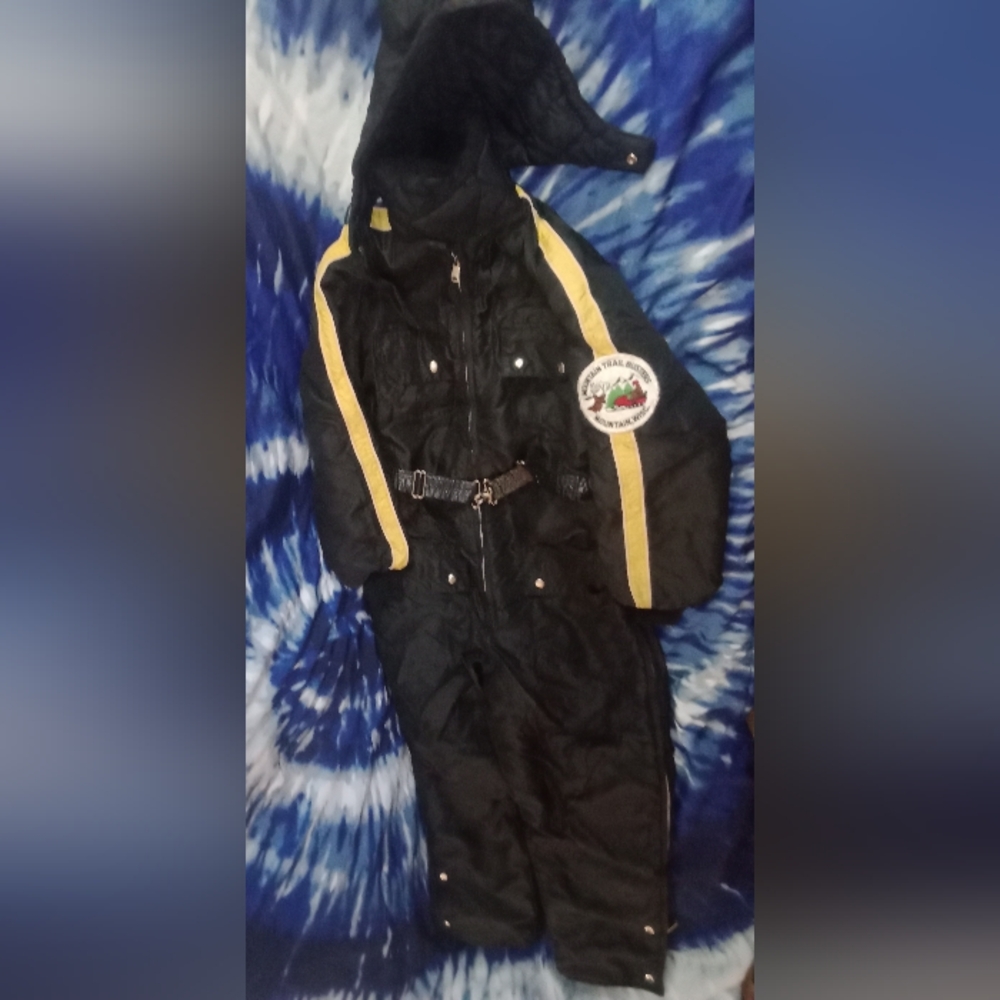 Vintage JCPenney Snowmobile Apparel Snowsuit  Size L 16-18